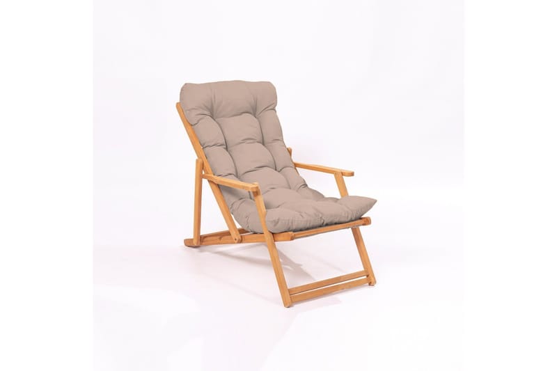 Gardellis Solstol 58x49 cm, Brun/Natur