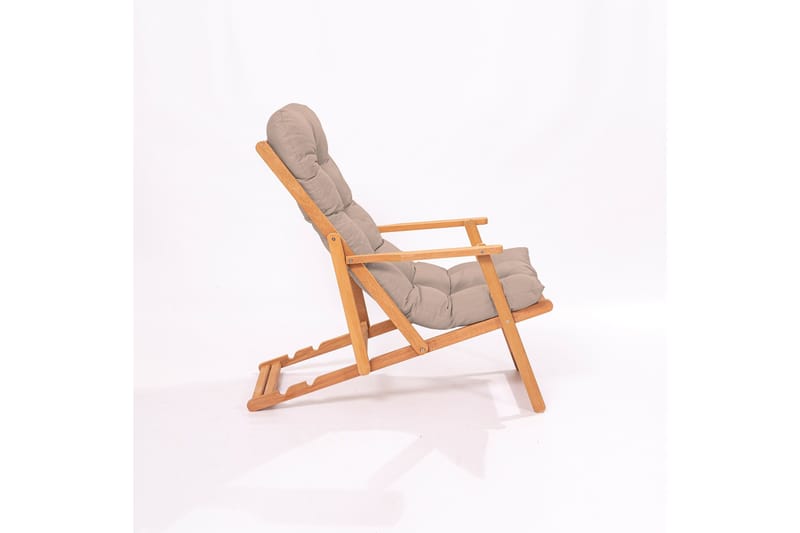 Gardellis Solstol 58x49 cm - Brun/Natur - Utemöbler - Utestolar & fåtöljer - Solstol