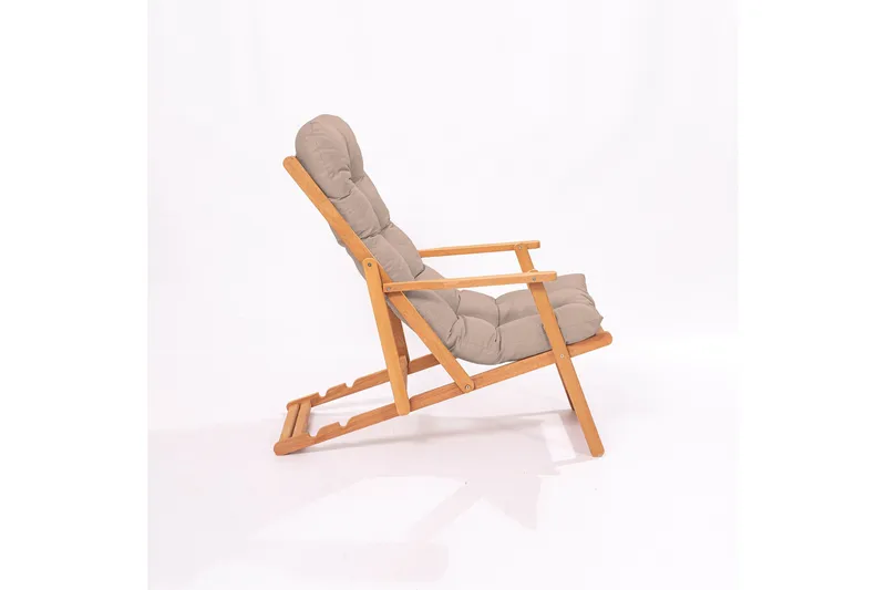 Gardellis Solstol 58x49 cm - Brun/Natur - Utemöbler - Utestolar & fåtöljer - Solstol