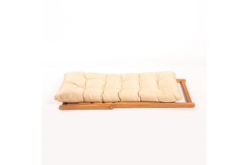 Gardellis Solstol 66x48 cm - Brun/Cream - Utemöbler - Utestolar & fåtöljer - Solstol
