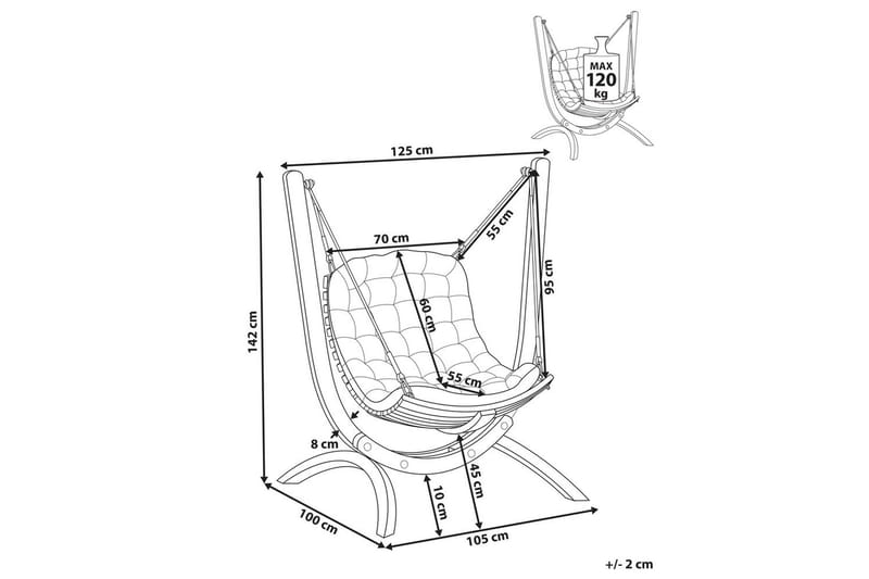 Hammock Alliste - Utemöbler - Utestolar & fåtöljer - Hängstol