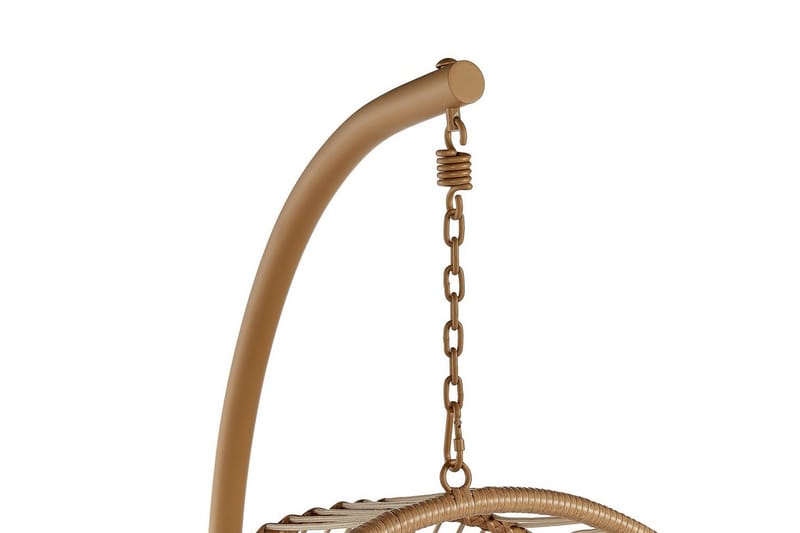 Hängstol Acri - Beige, vit - Utemöbler - Utestolar & fåtöljer - Hängstol