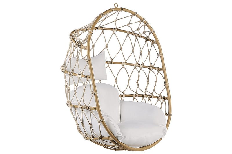 Hängstol Adria - Beige, vit - Utemöbler - Utestolar & fåtöljer - Hängstol