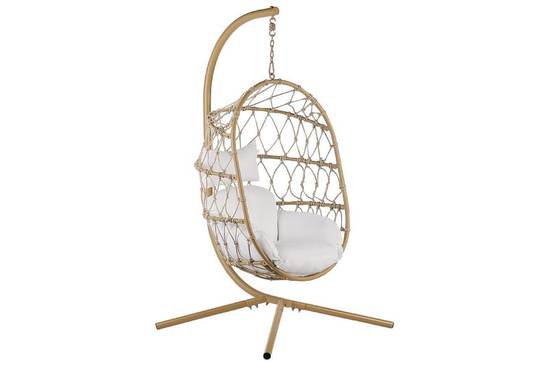 Hängstol Adria, Beige, vit