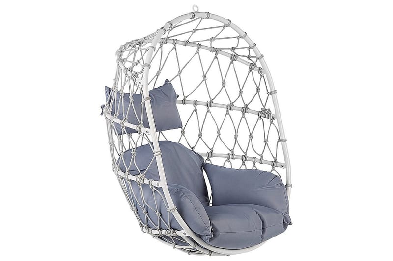Hängstol Adria - Vit, Grå - Utemöbler - Utestolar & fåtöljer - Hängstol