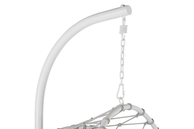 Hängstol Adria - Vit, Grå - Utemöbler - Utestolar & fåtöljer - Hängstol