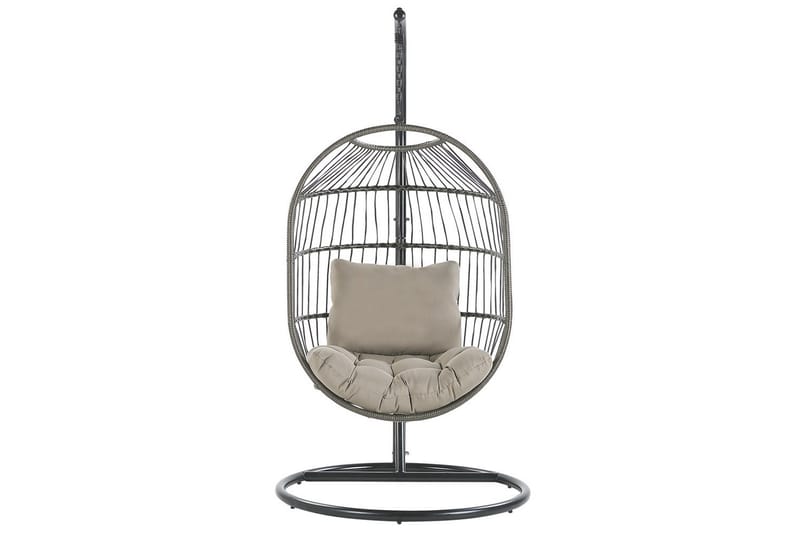 Hängstol Alba - Svart, Grå - Utemöbler - Utestolar & fåtöljer - Hängstol
