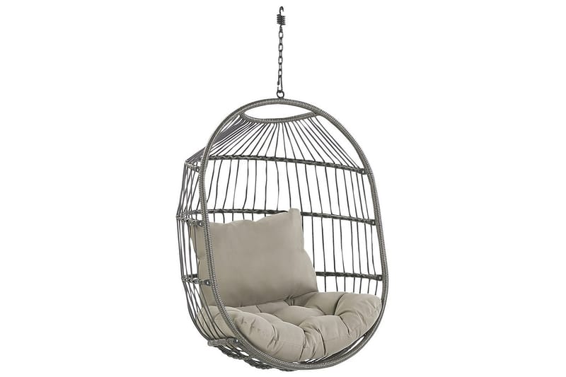 Hängstol Alba - Svart, Grå - Utemöbler - Utestolar & fåtöljer - Hängstol