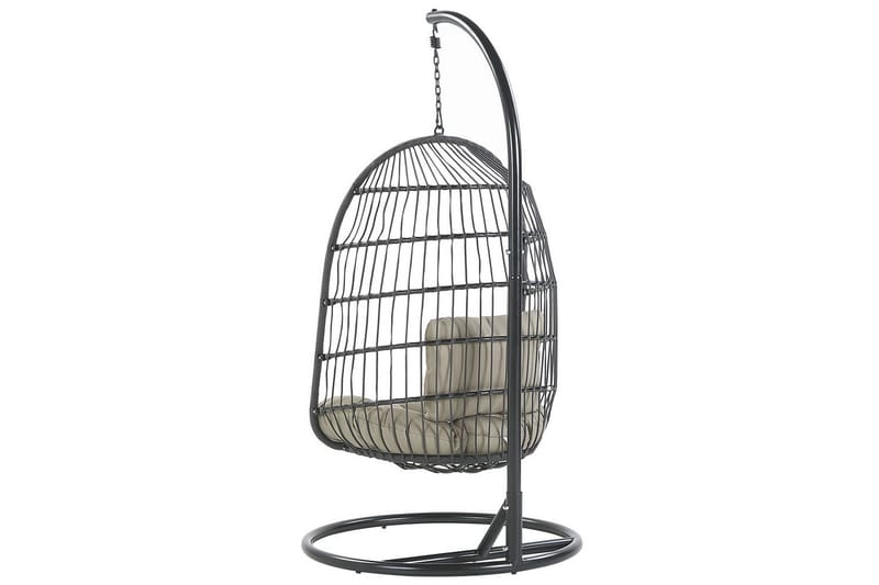 Hängstol Allera - Svart, Grå - Utemöbler - Utestolar & fåtöljer - Hängstol