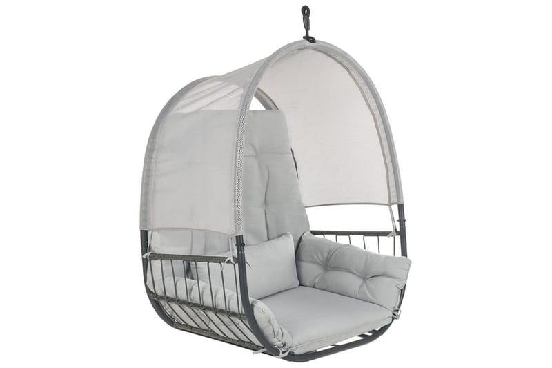 Hängstol Alviano - Ljusgrå - Utemöbler - Utestolar & fåtöljer - Hängstol