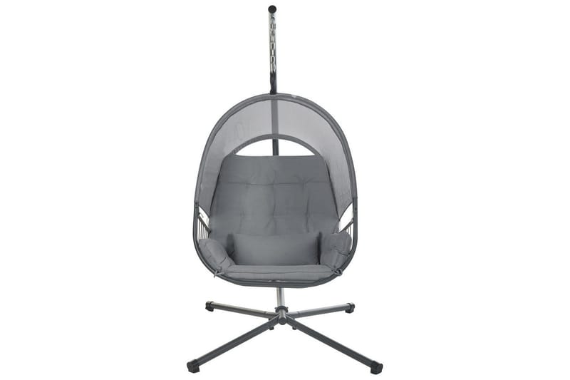 Hängstol Alviano - Mörkgrå - Utemöbler - Utestolar & fåtöljer - Hängstol