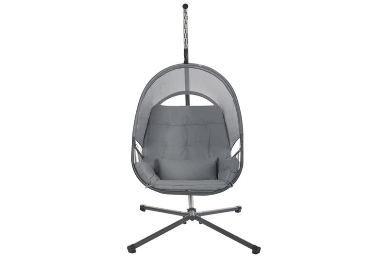 Hängstol Alviano - Mörkgrå - Utemöbler - Utestolar & fåtöljer - Hängstol