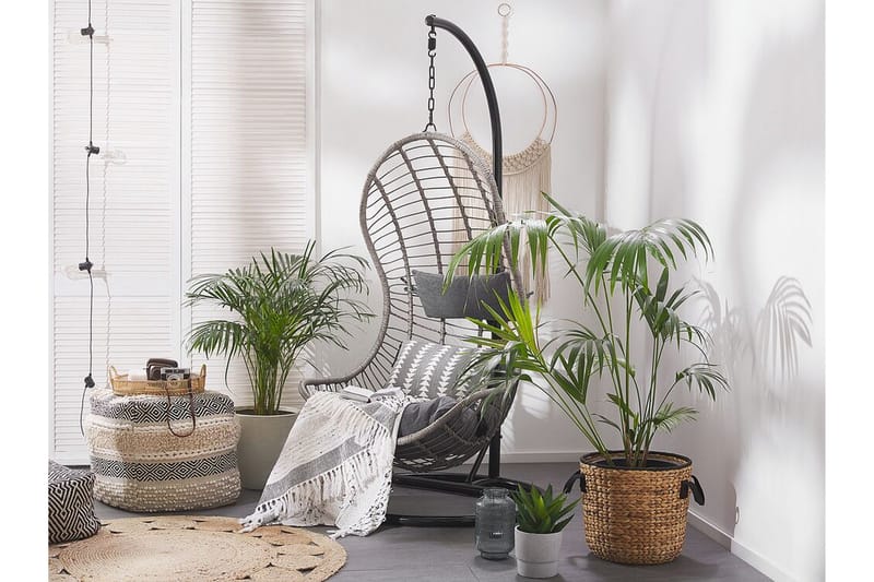 Appuna Hängstol Utomhus med Stativ - Grå - Utemöbler - Utestolar & fåtöljer - Hängstol