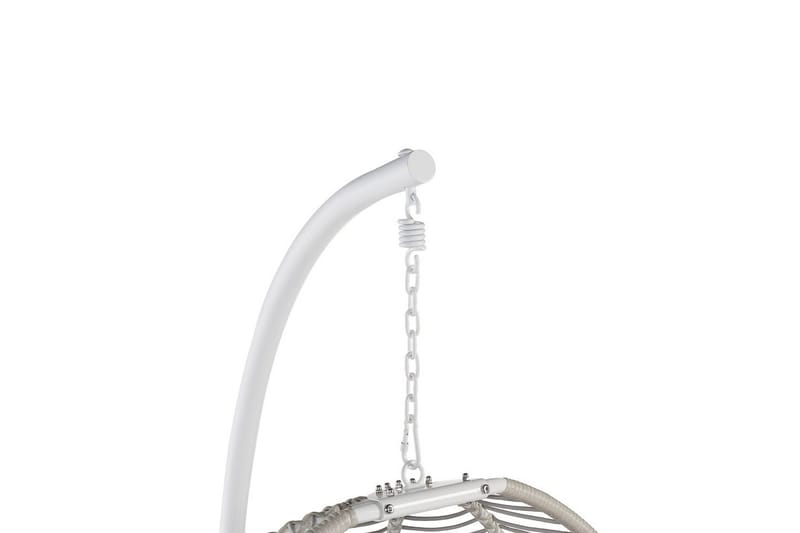 Hängstol Arco - Vit, Grå - Utemöbler - Utestolar & fåtöljer - Hängstol