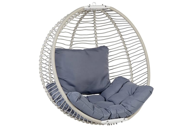 Hängstol Arco - Vit, Grå - Utemöbler - Utestolar & fåtöljer - Hängstol