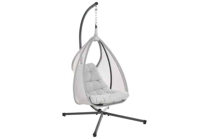 Hängstol Avegno - Ljusgrå - Utemöbler - Utestolar & fåtöljer - Hängstol