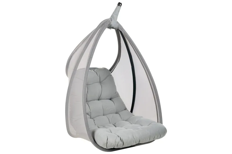 Hängstol Avegno - Ljusgrå - Utemöbler - Utestolar & fåtöljer - Hängstol