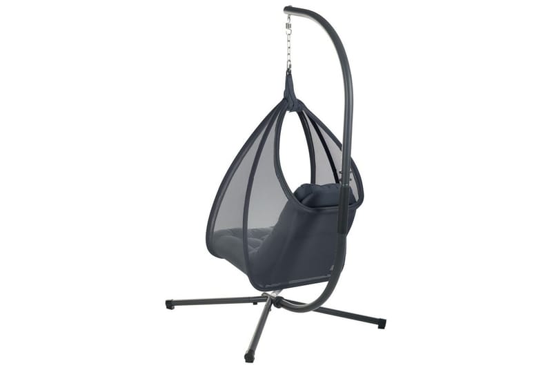 Hängstol Avegno - Mörkgrå - Utemöbler - Utestolar & fåtöljer - Hängstol