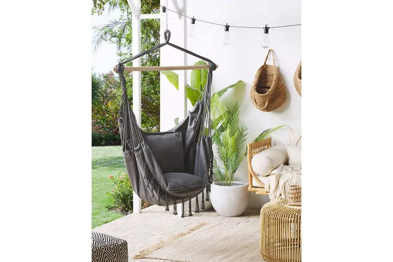 Hängstol Bonea - Grå - Utemöbler - Utestolar & fåtöljer - Hängstol