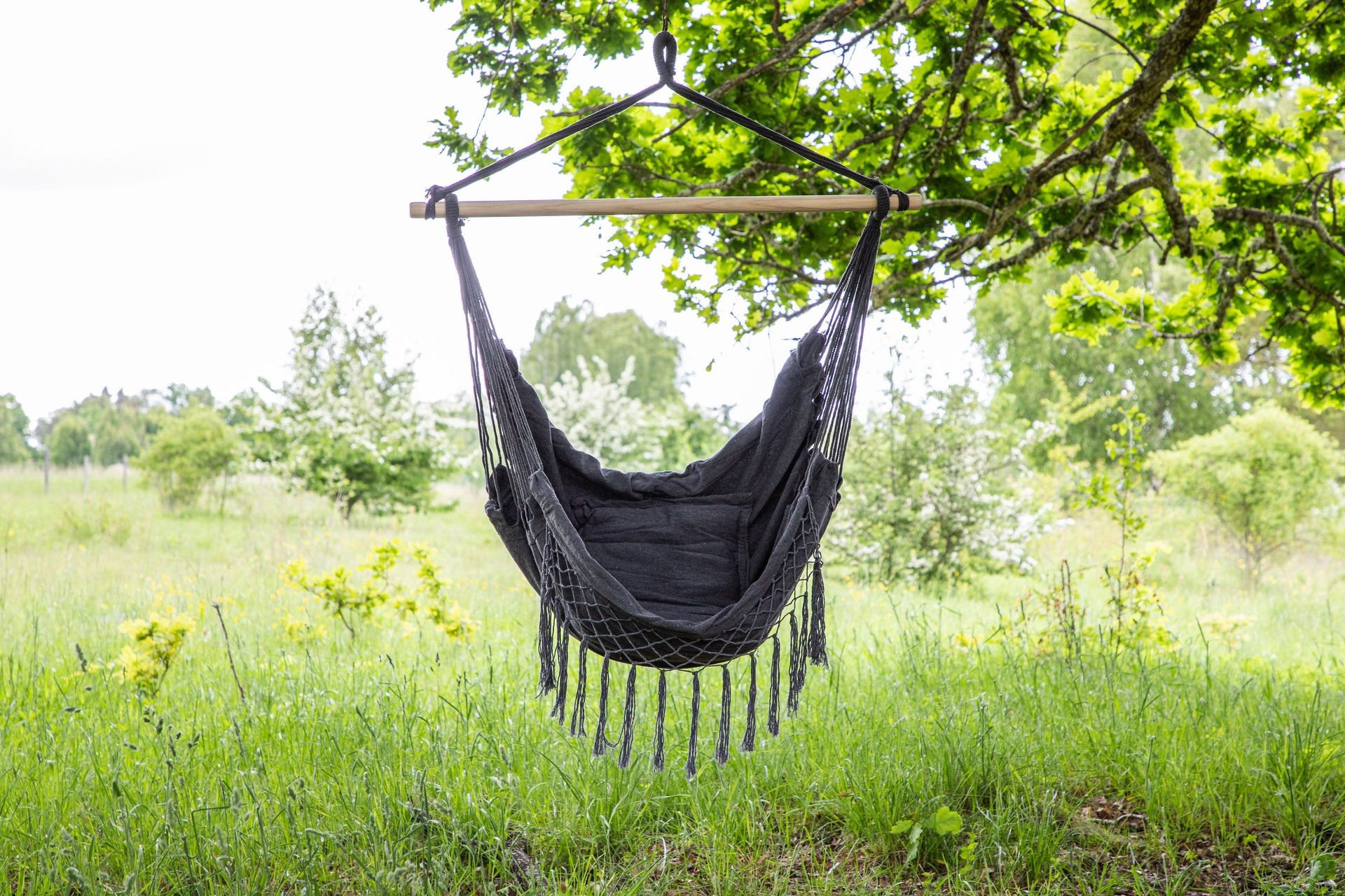 culasi hängstol utomhus - grå