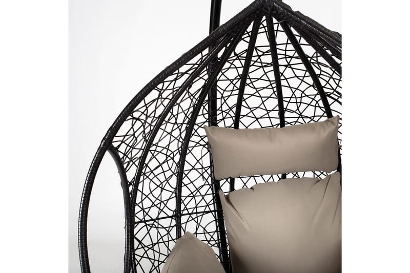 Droplet Hängstol Utomhus - Svart - Utemöbler - Utestolar & fåtöljer - Hängstol