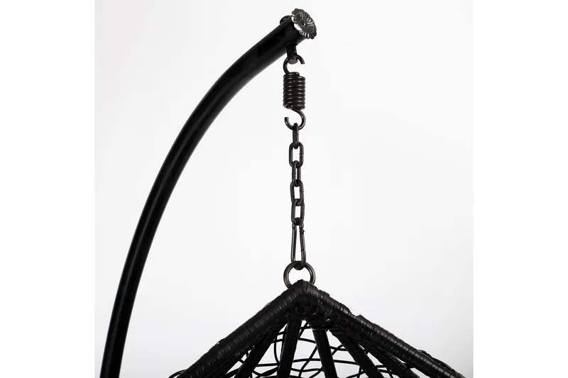 Droplet Hängstol Utomhus - Svart - Utemöbler - Utestolar & fåtöljer - Hängstol