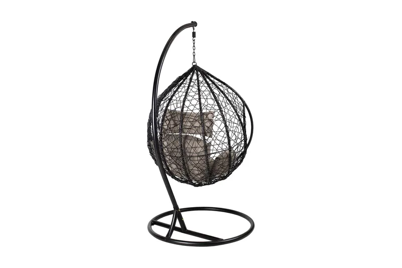 Droplet Hängstol Utomhus - Svart - Utemöbler - Utestolar & fåtöljer - Hängstol
