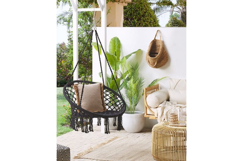 Hängstol Gabella - Svart - Utemöbler - Utestolar & fåtöljer - Hängstol