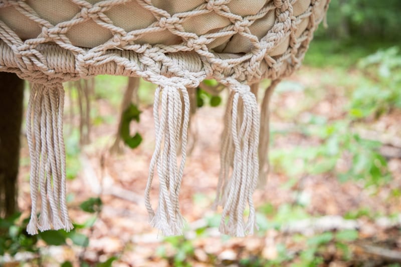 Hamtic Hängstol Utomhus - Vit - Utemöbler - Utestolar & fåtöljer - Hängstol