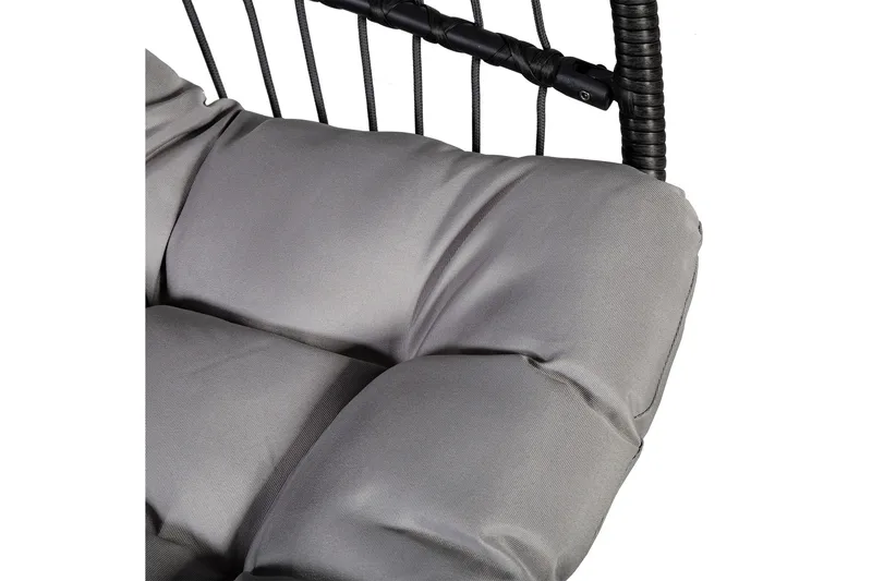 Hängstol Utomhus Yoyo Med Kuddar 100x95/110xh196 cm - Utemöbler - Utestolar & fåtöljer - Hängstol