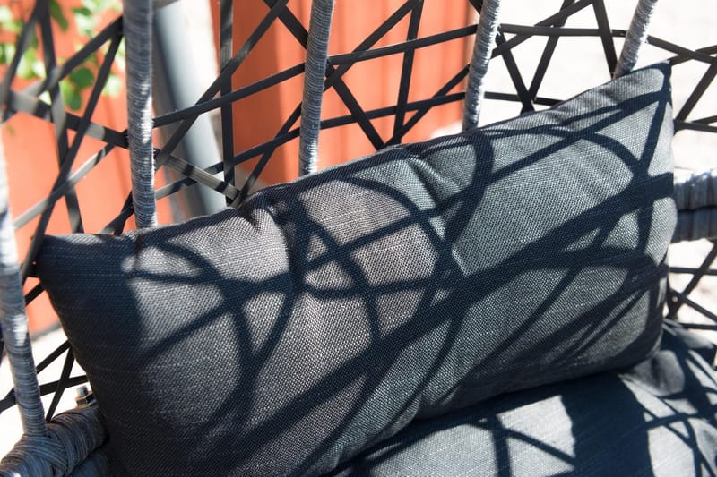 Hillerstorp Droppen Hängstol Utomhus 120x125 cm - Svartvit - Utemöbler - Utestolar & fåtöljer - Hängstol