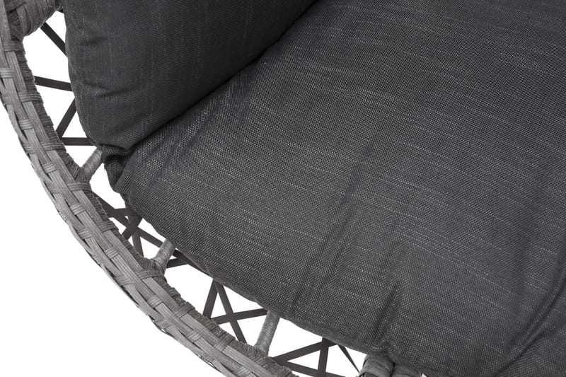 Hillerstorp Droppen Hängstol Utomhus 120x125 cm - Svartvit - Utemöbler - Utestolar & fåtöljer - Hängstol