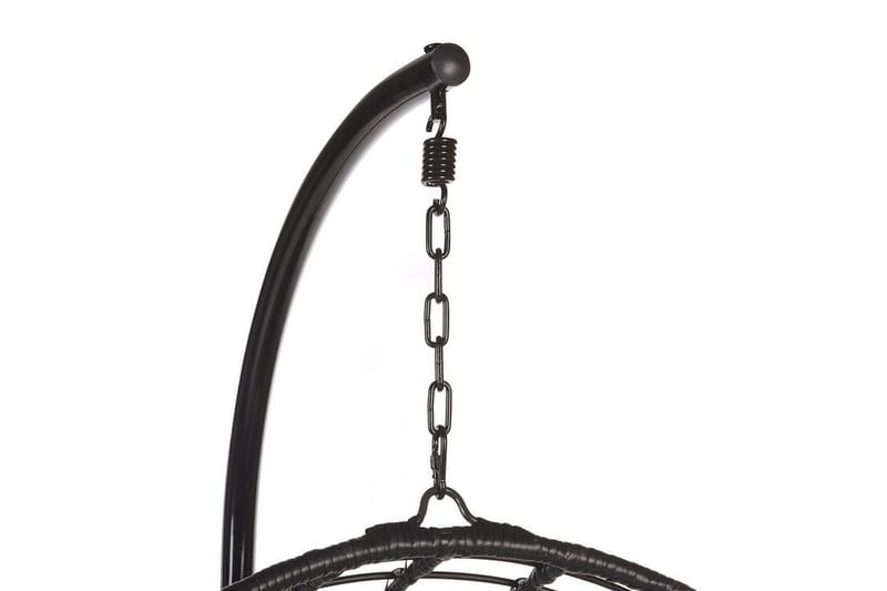 Hyvena Hängstol Utomhus med Stativ - Svart - Utemöbler - Utestolar & fåtöljer - Hängstol