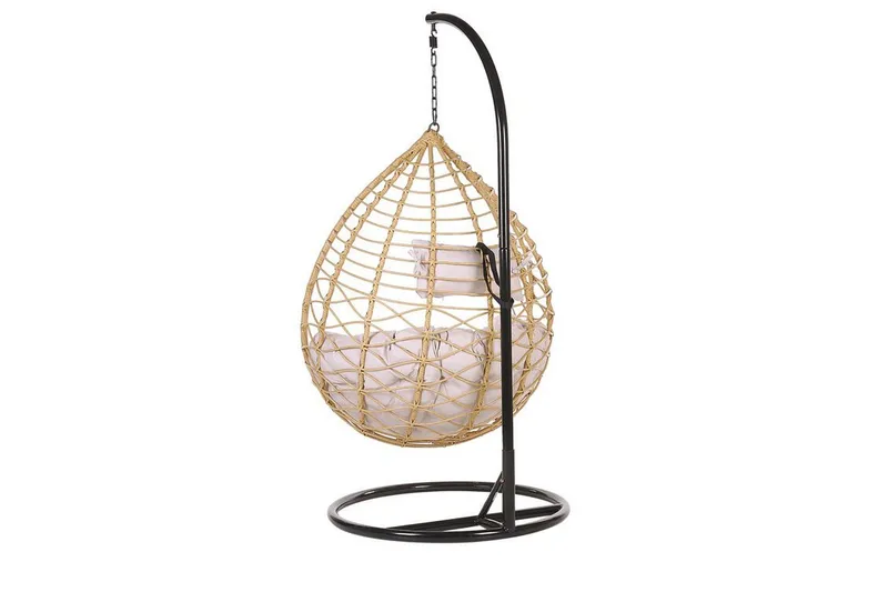 Kartberg Hängstol Utomhus med Stativ - Beige - Utemöbler - Utestolar & fåtöljer - Hängstol