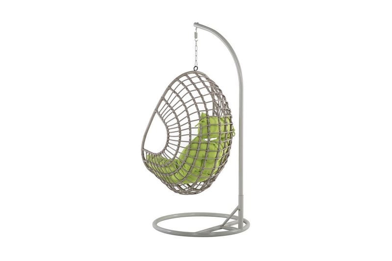 Maesllyn Hängstol Utomhus Rotting - Beige - Utemöbler - Utestolar & fåtöljer - Hängstol