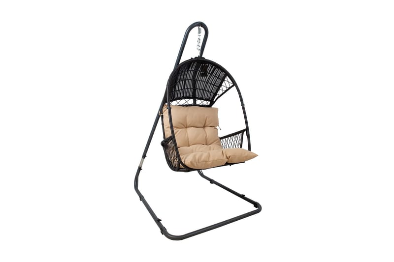 Mörkgrå Stativ för Hängstol Utomhus - Utemöbler - Utestolar & fåtöljer - Hängstol