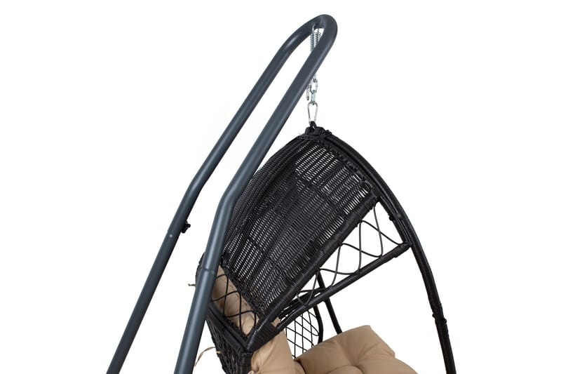 Mörkgrå Stativ för Hängstol Utomhus - Utemöbler - Utestolar & fåtöljer - Hängstol