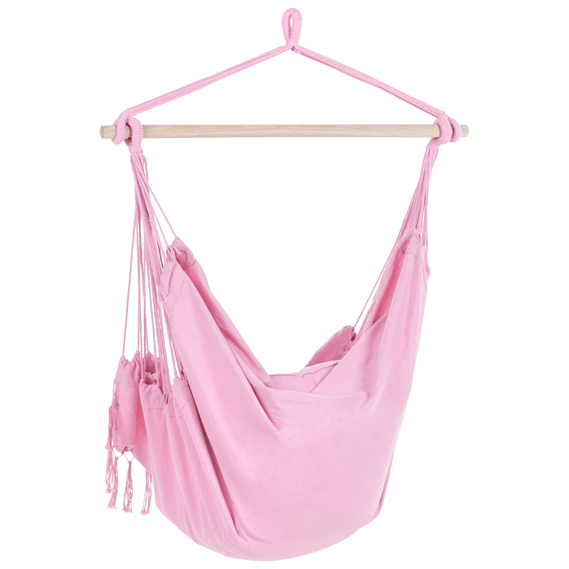 Hängstol utomhus Bonea Bomull - Rosa - Utemöbler - Utestolar & fåtöljer - Hängstol