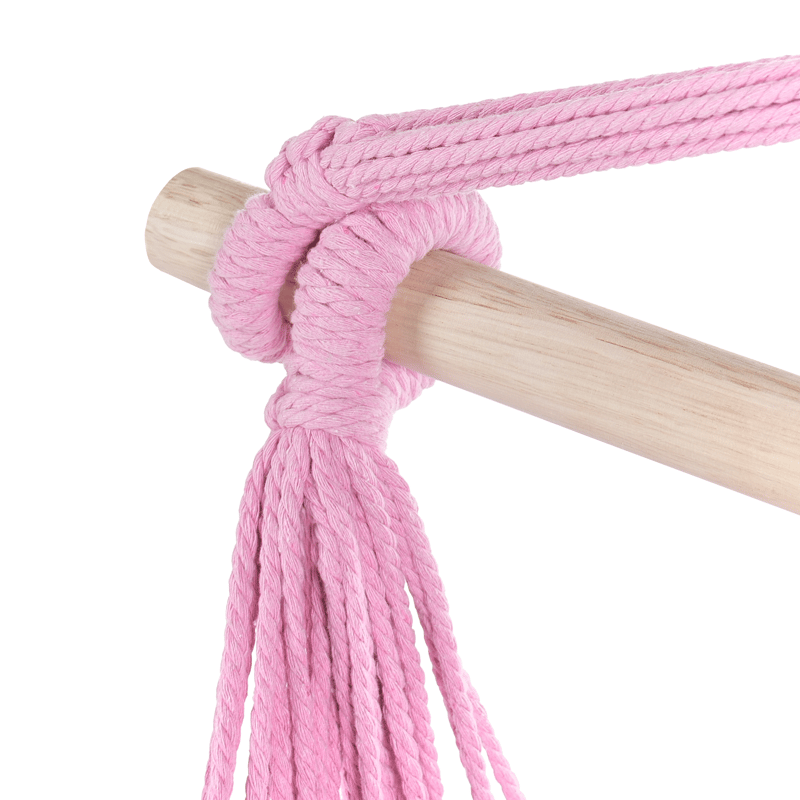 Hängstol utomhus Bonea Bomull - Rosa - Utemöbler - Utestolar & fåtöljer - Hängstol