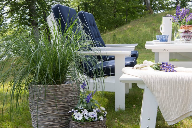 Hillerstorp Herrgård Fåtölj - Vit - Utemöbler - Utestolar & fåtöljer - Utefåtöljer & loungefåtöljer