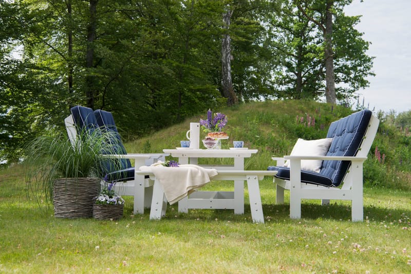 Hillerstorp Herrgård Fåtölj - Vit - Utemöbler - Utestolar & fåtöljer - Utefåtöljer & loungefåtöljer