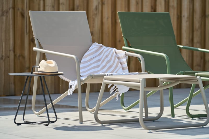 Hillerstorp Sandholma Solstol Beige - Beige - Utemöbler - Utestolar & fåtöljer - Solstol