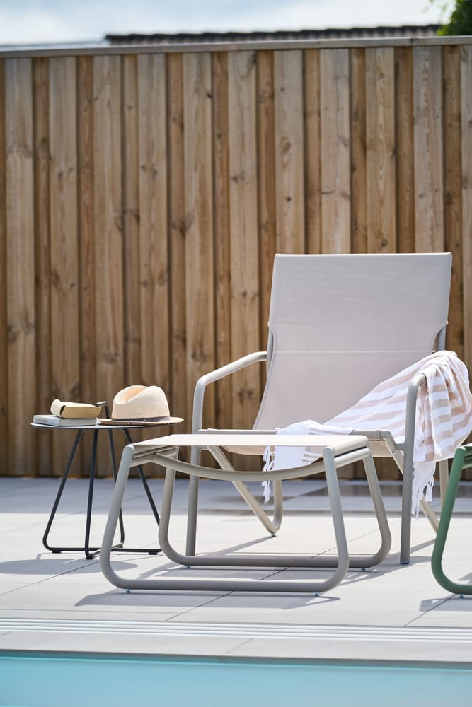Hillerstorp Sandholma Solstol Beige - Beige - Utemöbler - Utestolar & fåtöljer - Solstol