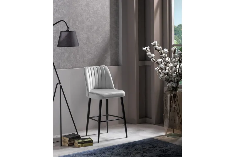 Huddy Barstol Utomhus 99 cm - Cream/Svart - Utemöbler - Utestolar & fåtöljer - Barstol utomhus