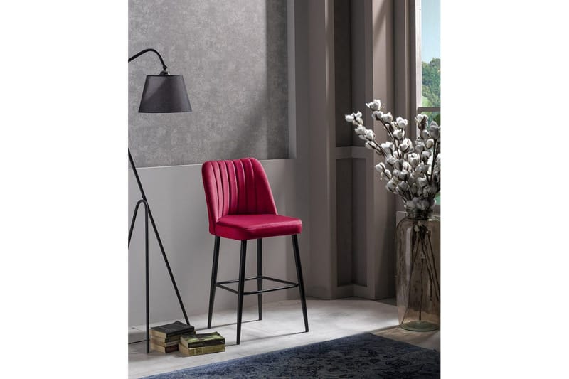 Huddy Barstol Utomhus 99 cm - Röd/Svart - Möbler - Matplats - Barmöbler - Barstolar