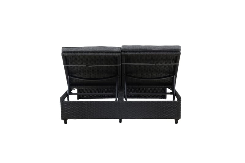 London Solstol 119x196 cm - Svart - Utemöbler - Utestolar & fåtöljer - Solstol