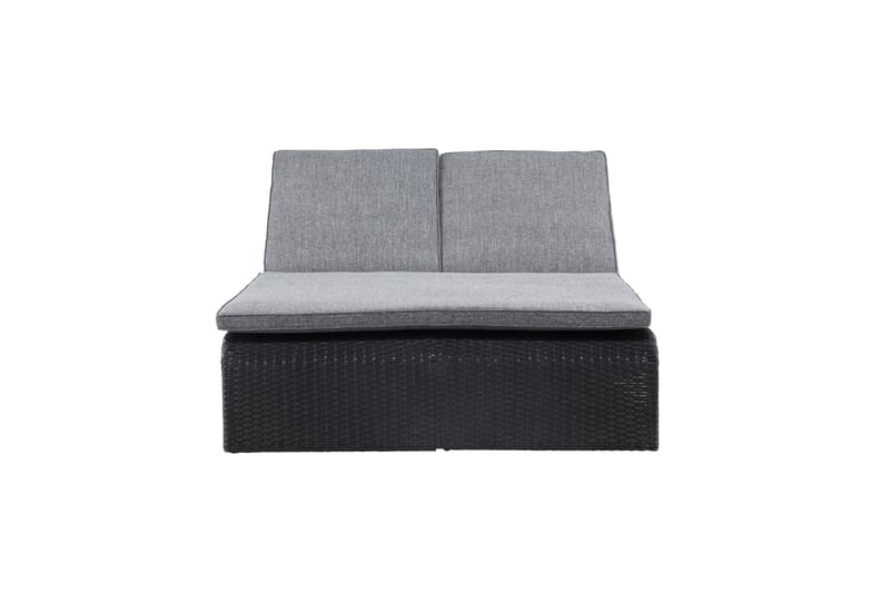 London Solstol 119x196 cm - Svart - Utemöbler - Utestolar & fåtöljer - Solstol