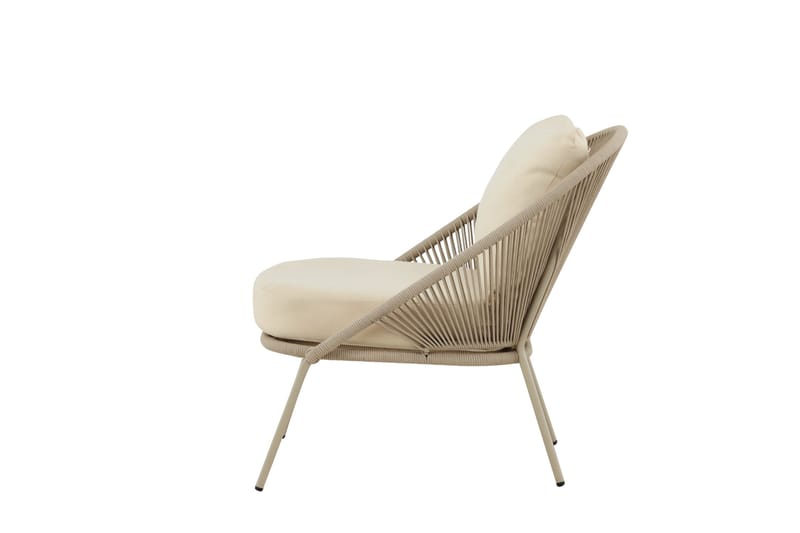 Lindos Utefåtölj - Beige - Utemöbler - Utestolar & fåtöljer - Utefåtöljer & loungefåtöljer