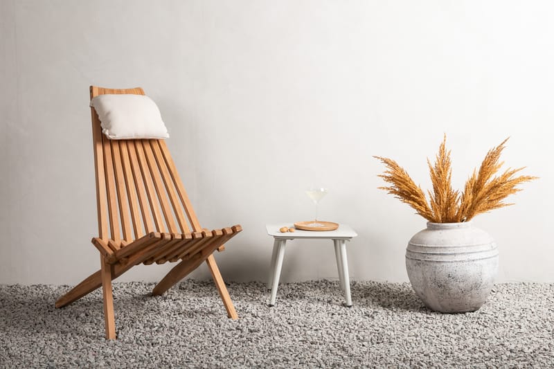 LOUNGE Fåtölj Guld/Beige - Venture Home - Loungemöbler - Utefåtöljer & loungefåtöljer