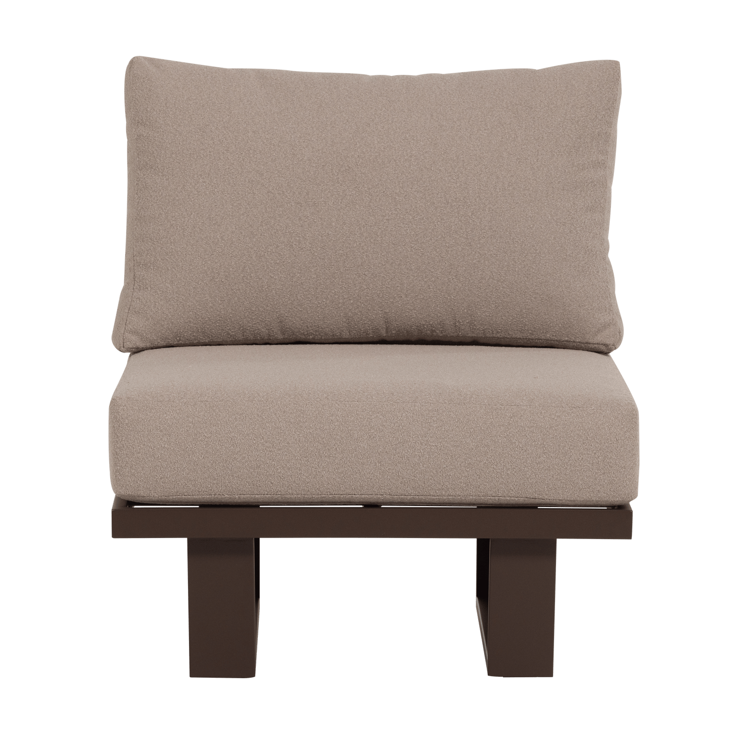 loungestol bear utomhus - brun